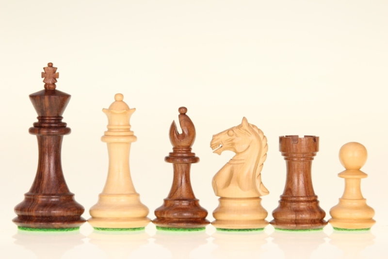 Piezas de ajedrez COLOMBIAN Acacia/Boj 4
